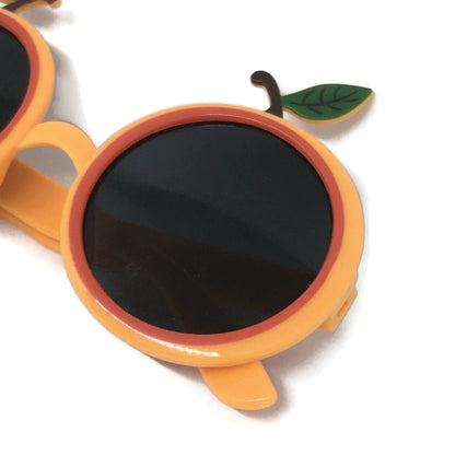 Italian Orange Funky Sunglasses