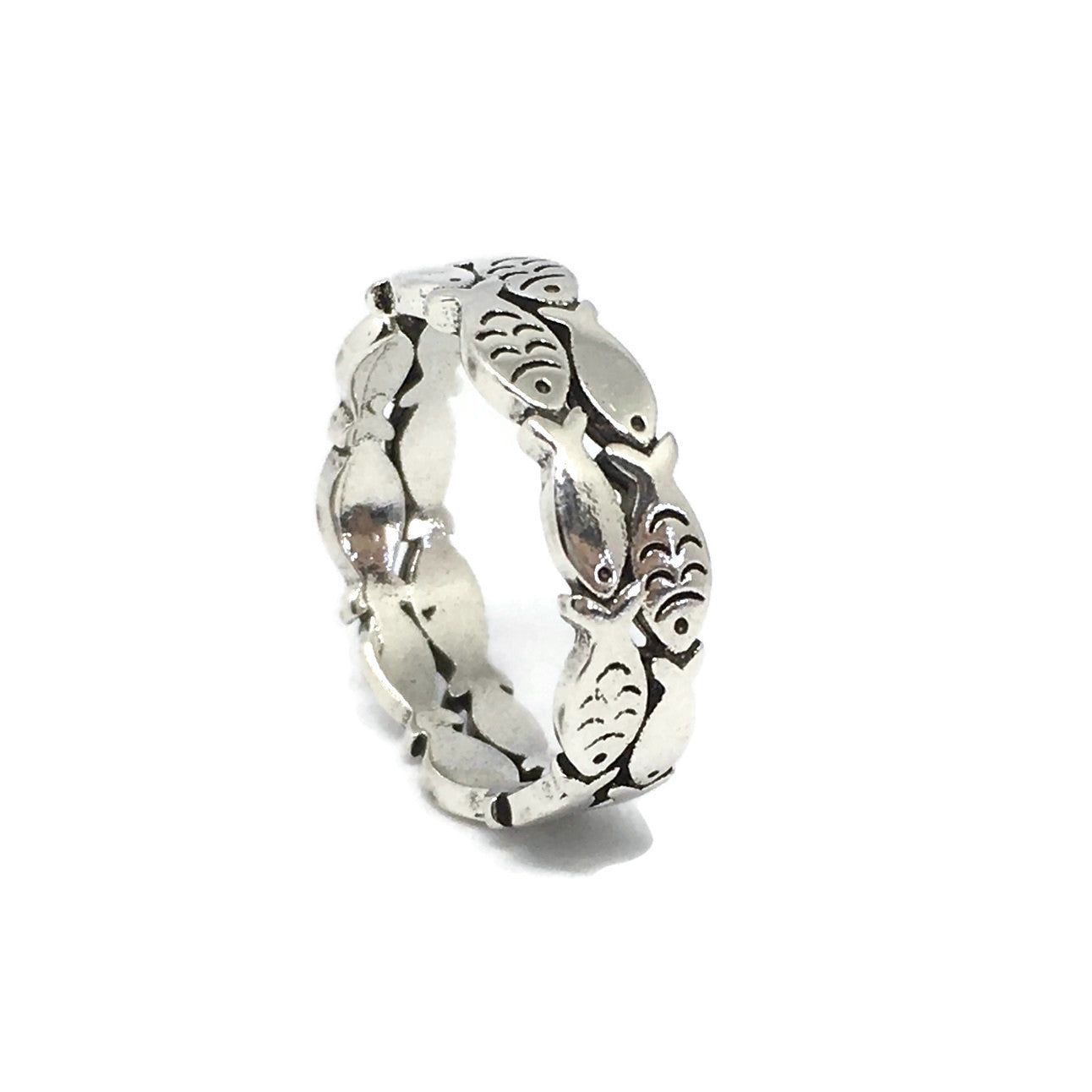 School of Fish Adjustable Ring