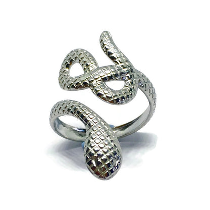 Snake Adjustable Wraparound Ring