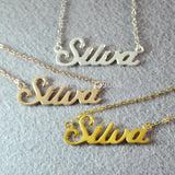 Custom Cute Font Name Necklace