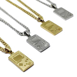 Gameboy Colour Steel Necklace