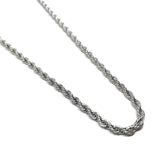Stainless Steel Rope Chain Necklace