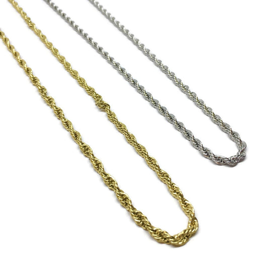 Rope Chain Steel Necklace