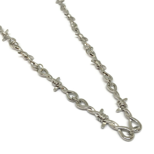 Barbed Wire Link Necklace