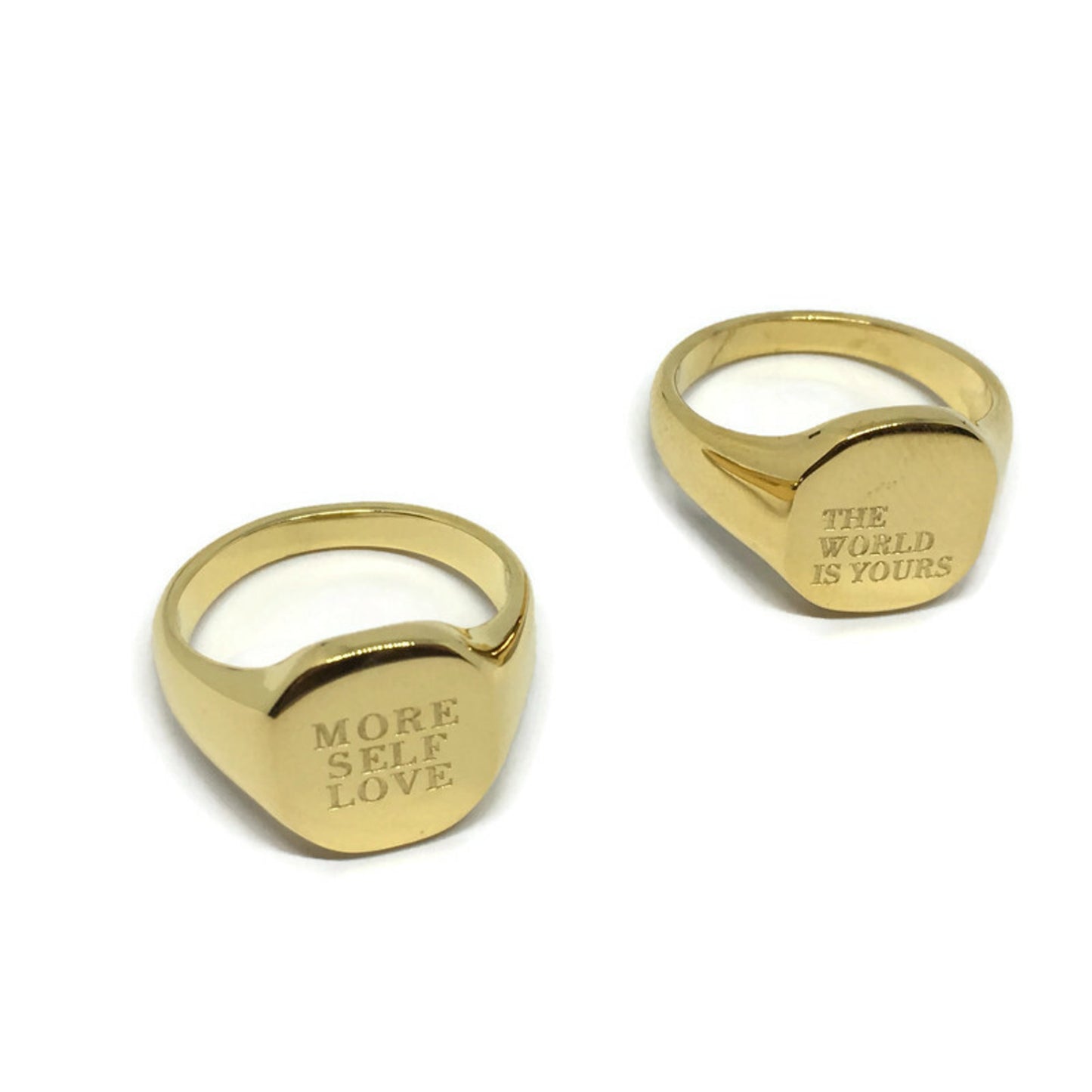 The World Is Yours Signet Ring