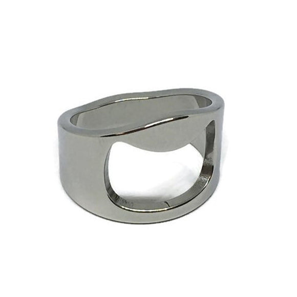Bottle Opener Stainless Steel Ring