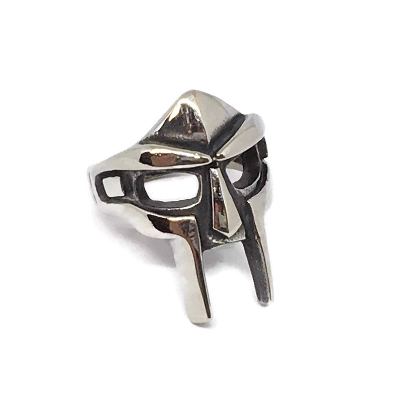 MF DOOM Steel Mask Ring