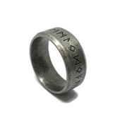 Norse Inscription Stainless Steel Ring