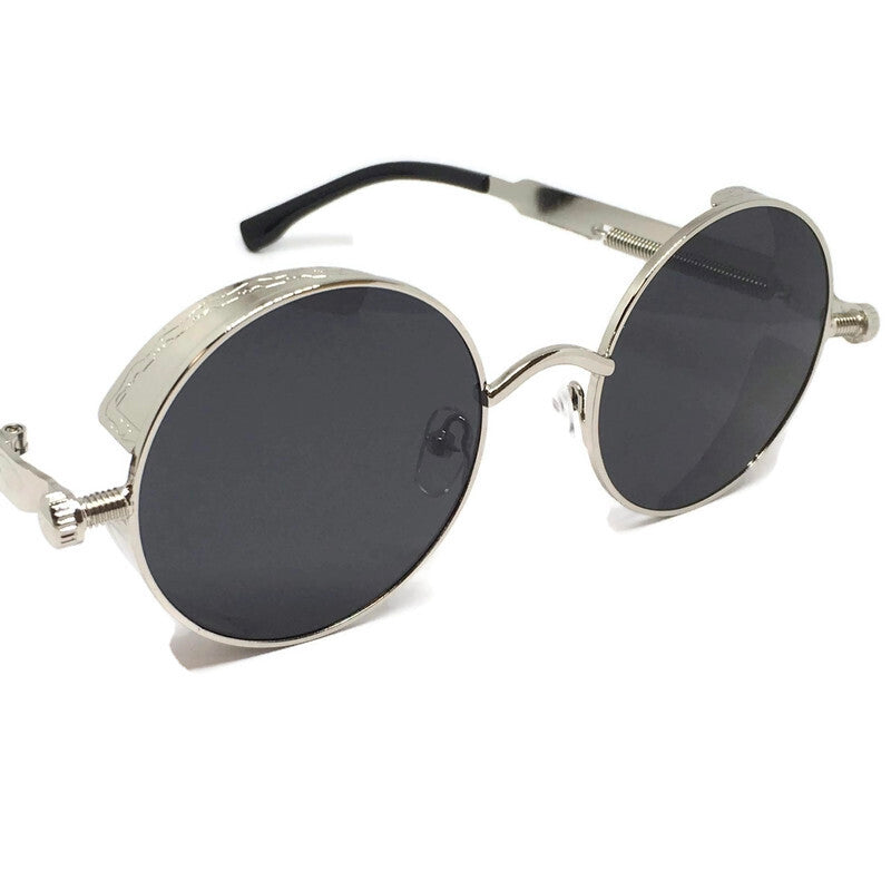 Framed Black x Silver Sunglasses