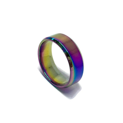 Stainless Steel Plain Band Ring