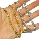 Italian Figaro Chain Necklace