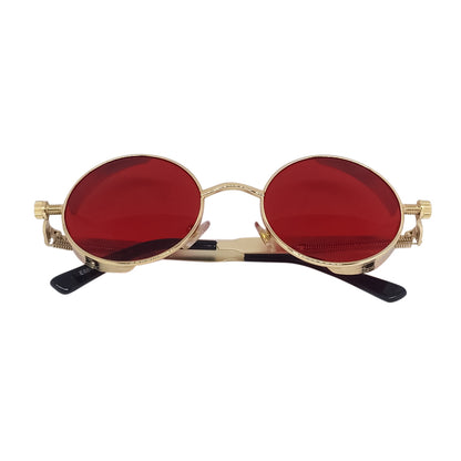 Framed Red x Gold Sunglasses