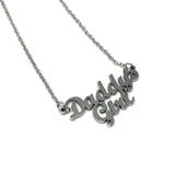Cute Font 'Daddy's Girl' Necklace